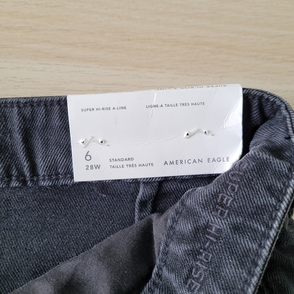 AE Black Denim Skirt - Picture 5 of 6